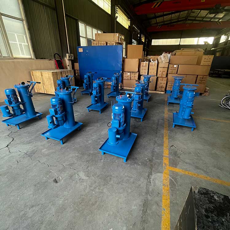華豫生產(chǎn)供應(yīng)LUC-100×50濾油機(jī) 移動(dòng)式加油小車